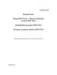 Excerpt from Moog RKP Pump – Electro