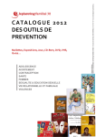 CATALOGUE 2012 DES OUTILS DE PREVENTION