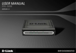 Table des matières Manuel d`utilisation du DSL-320B D