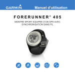 FORERUNNER ® 405