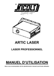 ARTIC LASER MANUEL D`UTILISATION