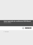 Suite logicielle de conférence DCN Bosch