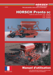 Pronto 3/4/6 DC - Horsch Maschinen GmbH