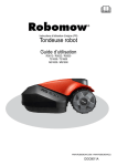 Manuel d`utilisation - Robomow