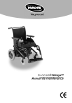 Invacare® MirageTM Manuel de maintenance