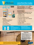 Arena Wood Floor Coating