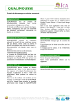 Fiche technique Qualimousse