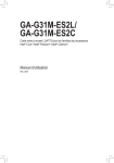 GA-G31M-ES2L/ GA-G31M-ES2C