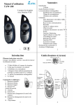 Manuel d`utilisation TAW-100 Sommaire Introduction Guide