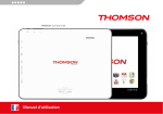 Manuel d`utilisation - Home | THOMSON Computing