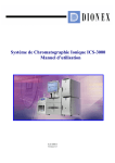 Système de Chromatographie Ionique ICS