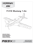 P-51D Mustang 1.2m