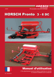 Pronto 3-6 DC - Horsch Maschinen GmbH