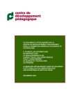 ce document a été élaboré par le centre de développement