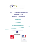 L`ACCOMPAGNEMENT POUR LES ASSOCIATIONS