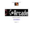 Manuel d`Utilisation X-Arcade™ “Powered By XGAMING”™ www