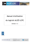 Manuel d`utilisation du logiciel ALIZÉ-LCPC