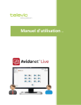 Manuel d`utilisation d`Avidanet live