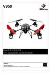 manuel d`utilisation v959 quadcopter 360 stunt drone