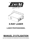 X-RAY LASER MANUEL D`UTILISATION