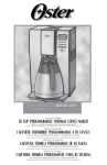 10 cup programmable thermal coffee maker cafetiere