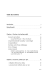 Télécharger le document "Table des matières"