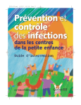 Prévention et contrôle des infections dans les
