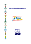 rapport d`activité 2009