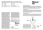 Ersatzteile zum Nachbestellen • Order nos for various spare