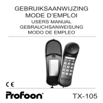 TX-105 manual.QXD