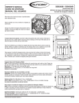 owner`s manual guide de montage manual del usuario ssb200b