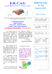 Bulletin Info N° 50 Janvier 2011