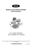 Le mode d`emploi et un guide de cuisson MODULE