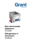 Bain thermostaté Agitateure OLS200