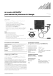 Accessoire METRA pour mesures de puissance et d`énergie - GMC