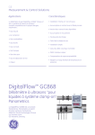 DigitalFlow™ GC868 - GE Measurement & Control