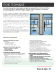 Sonomètre-analyseur d`acoustique du bâtiment types 2250