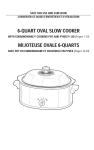 B-QUARTOVALSLOWCOOKER MIJOTEUSE OVALEB