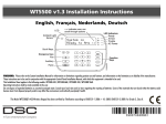 WT5500 v1.3 Installation Instructions