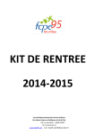 Kit de rentrée 2014-2015