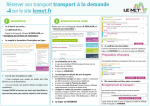 Réserver son transport à la demande