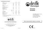 CB 23/60 CB 28/60 - concept chauffage