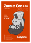 Zarauz Con Deluxe - Babyauto Seguridad Infantil