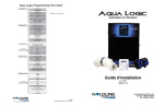 Aqua Logic Automation et Chloration - Guide d