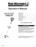 Operator`s Manual