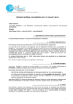 PROCES-VERBAL DU BUREAU DU 17 JUILLET 2014