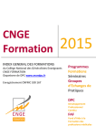 CNGE FORMATION - Collège National des Généralistes Enseignants