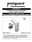 poolguard manual-Trilingual-2006-P_Spreads