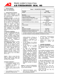 Mastic scellant à base d`eau A/D FIREBARRIER SEAL NS