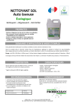 FT - Nettoyant sol Autolaveuse Ecologique